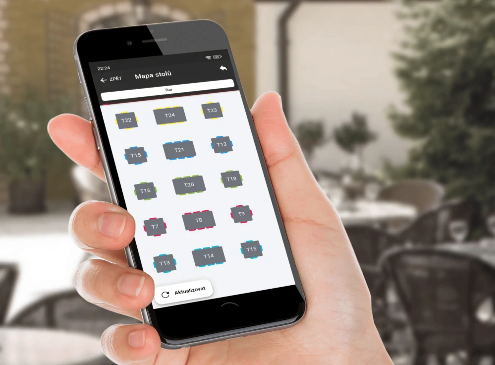 KASAmax Mobilní číšník 7" Android